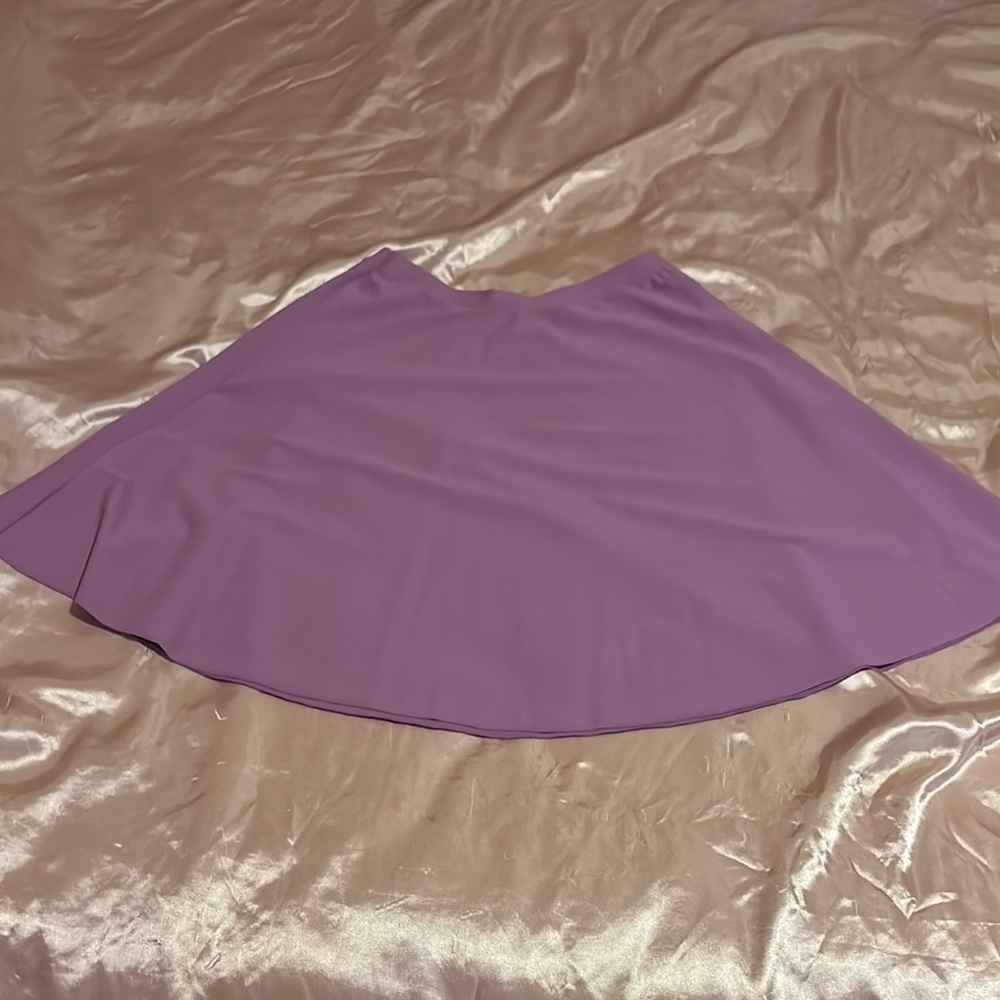 Chic Lavender Mini Skirt